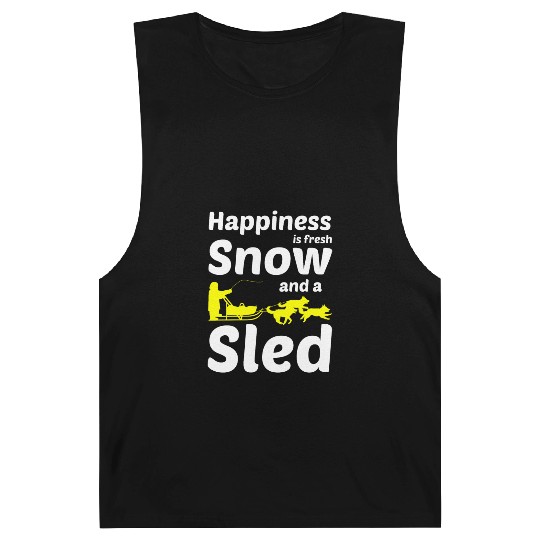 Husky Sledding Sled Dog Racing Alaskan Racers Barnard Tanks