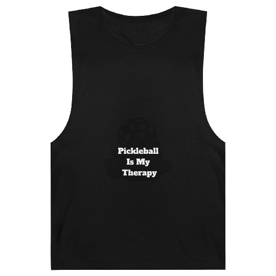 Pickleball Is My Therapy Barnard Tanks