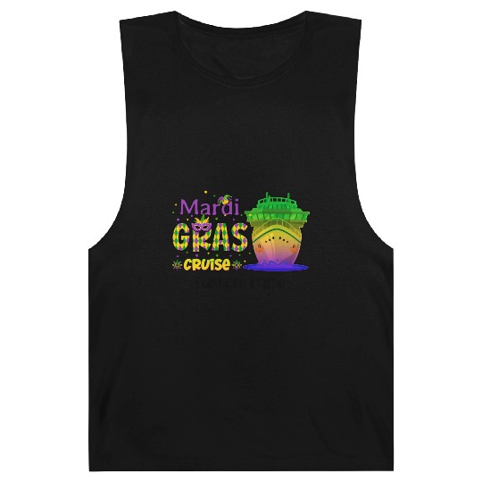 Mardi Gras Cruise Mardi Gras Carnival Trip Funny Barnard Tanks