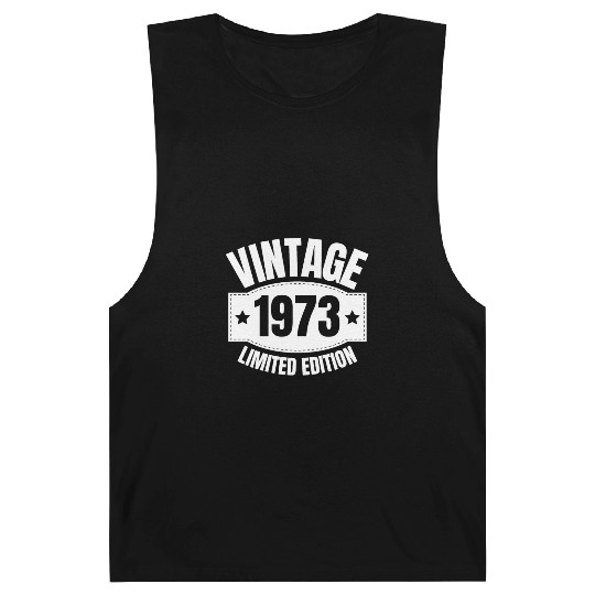 50 Years Vintage 1973 Retro 50th Birthday Barnard Tanks