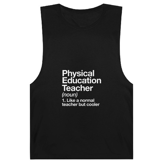 Physical Education Teacher Definition Sports P.E. Barnard Tanks