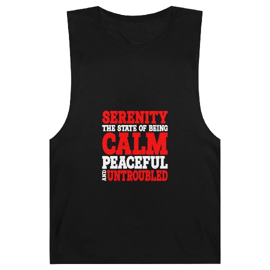 Serenity, Being Calm, Peaceful, And Untroubled 2 Barnard Tanks