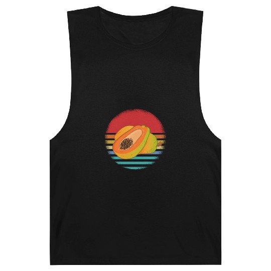 Retro Papaya Barnard Tanks