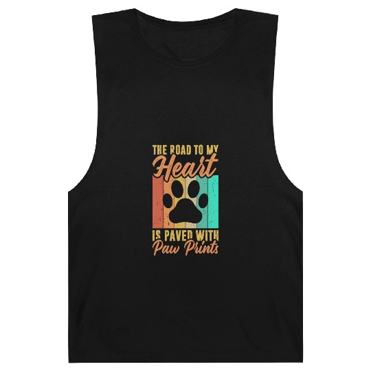 The road to my heart is paved with paw prints Barnard Tanks
