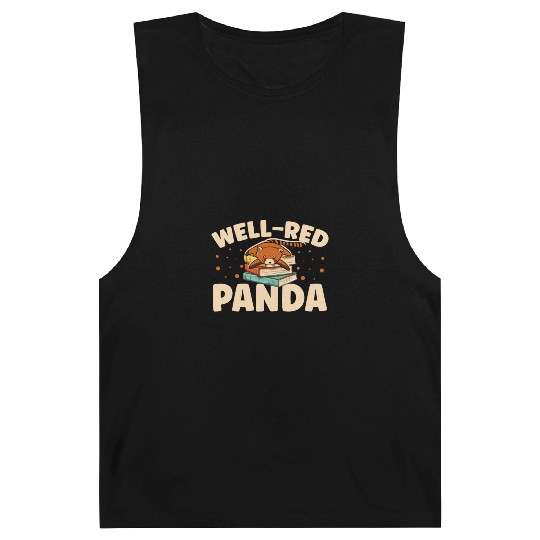 Well-Red Panda Zookeeper Zoogoer Wildlife Bookworm Barnard Tanks