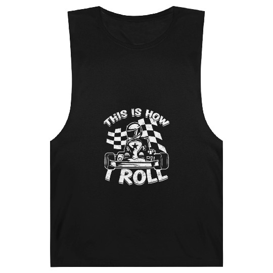 Go Kart Racer Pit Crew Car Racing Karting Barnard Tanks