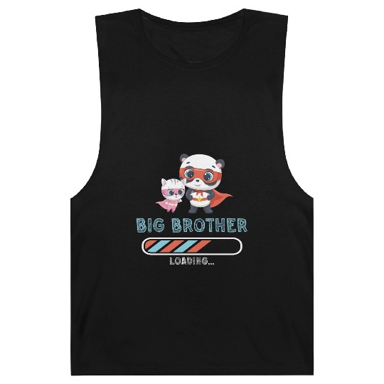 Big brother super hero panda cat Barnard Tanks