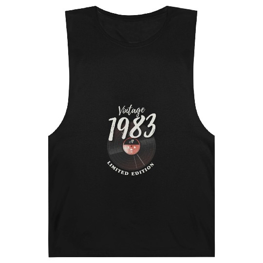40 Years Vintage 1983 Retro 40th Birthday Barnard Tanks