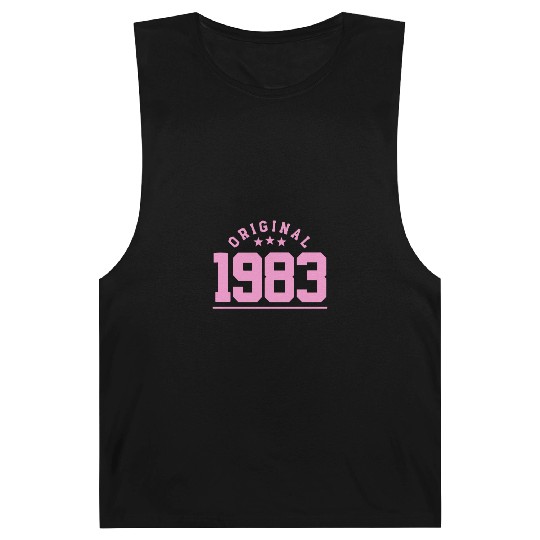 40 Years Vintage 1983 Retro 40th Birthday Barnard Tanks