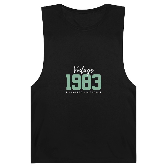 40 Years Vintage 1983 Retro 40th Birthday Barnard Tanks