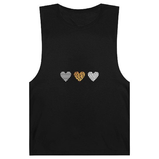 Three Hearts, Leopard Print, Dot, Stripe Barnard Tanks
