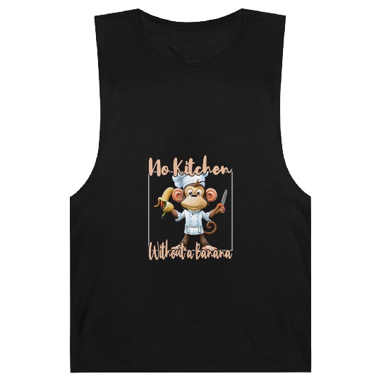 Banana Vibes kitchen monkey Barnard Tanks