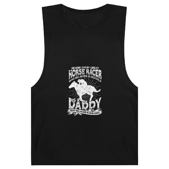 Horse Racing Equestrian Horseback Horse Racer Barnard Tanks
