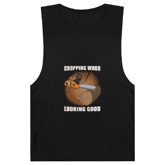 looking good Chainsaw Lumberjack Barnard Tanks