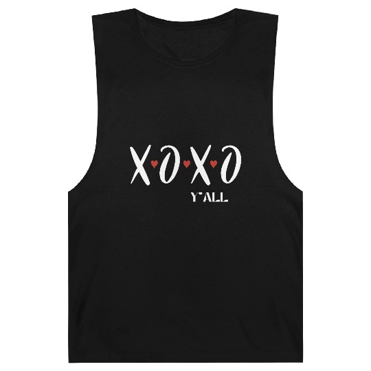 xoxo I love you Valentine's day Barnard Tanks