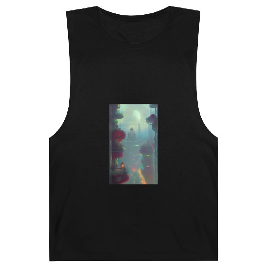 Neon Nights, Futuristic Lights Barnard Tanks
