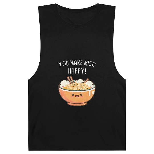 Cute Kawaii Ramen Noodles Anime Japanese Food Ram Barnard Tanks