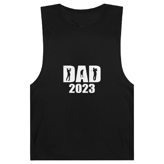 Funny Dad 2023 For Golfer Barnard Tanks