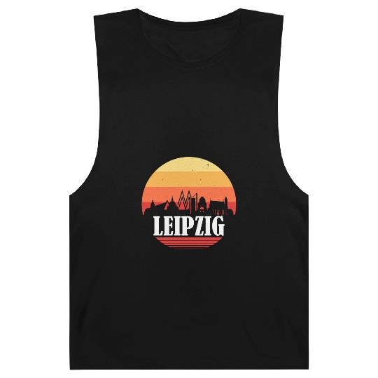 Leipzig Retro Skyline Barnard Tanks