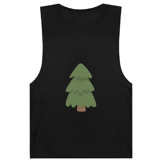 Cartoon Evergreen Tree Barnard Tanks