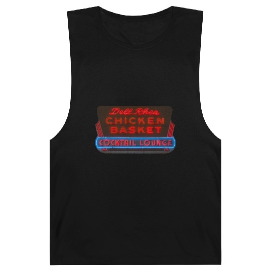 Del Rhea Chicken Basket Neon Sign Route 66 Barnard Tanks