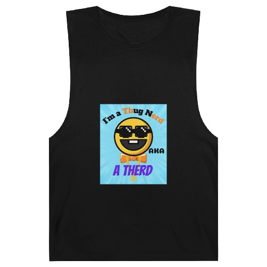 Thug Nerd aka Therd funny meme Barnard Tanks