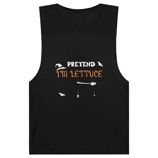 Pretend I'm Lettuce - Halloween Barnard Tanks
