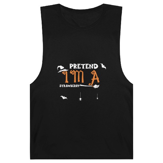Pretend I'm A Strawberry Barnard Tanks
