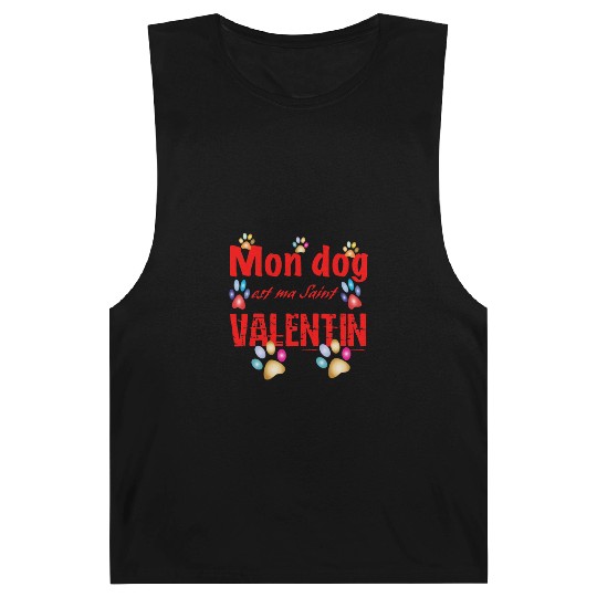 Copy of my dog is my valentine day712 Barnard Tanks