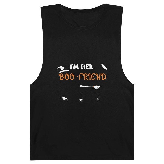 I'm Her Boo-Friend - Halloween Barnard Tanks