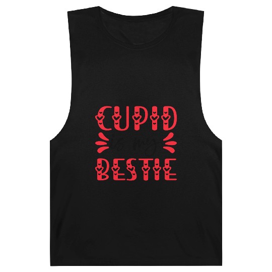 Cupid is My Bestie Barnard Tanks