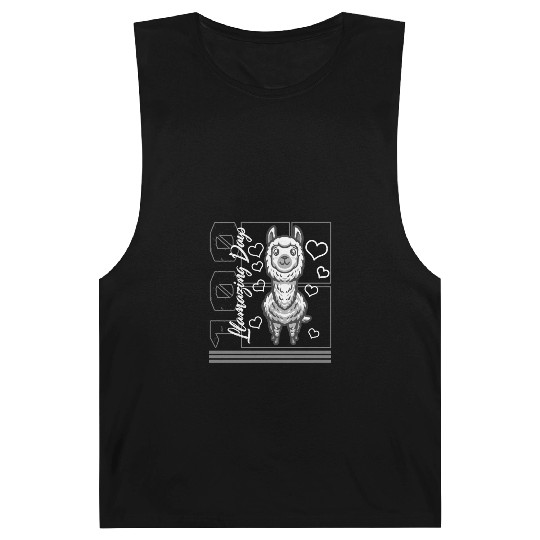 School Barnard Tanks, 100 LLamazing Days Cute Llama Barnard Tanks,