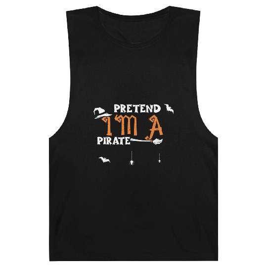 Pretend I'm A Pirate - Halloween Barnard Tanks