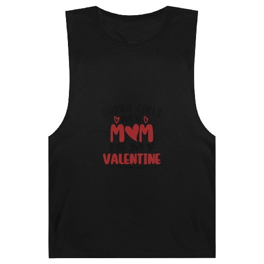 Funny Valentine Day Couple Barnard Tanks Sorry Girls My Mo