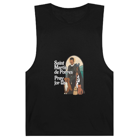 St Martin de Porres African American Black Saints Barnard Tanks