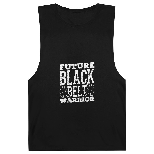 Future Black Belt Warrior MMA Martial Arts Belts Barnard Tanks