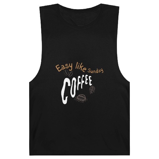 Easy like sunday coffee Barnard Tanks