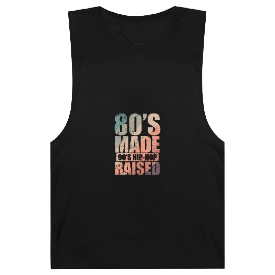 80's Made 90's Hip Hop Raised Genre of Music Barnard Tanks
