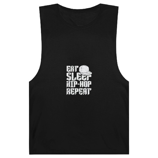 Eat Sleep Hip Hop Repeat Music Direction Rap Barnard Tanks