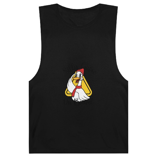 Silly Goose On Board, Sign Silly Goose Funny Yield Barnard Tanks