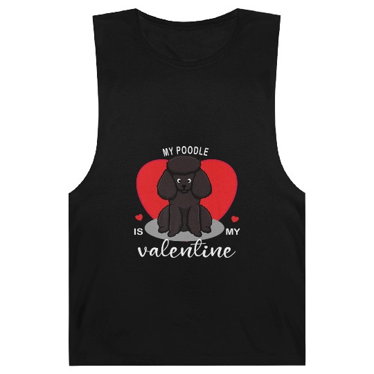 My Poodle Is My Valentine11 Barnard Tanks