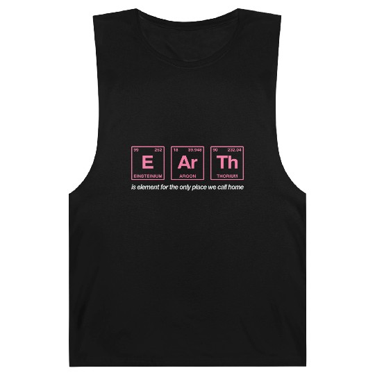 EARTH - written in elements of the periodic table Barnard Tanks