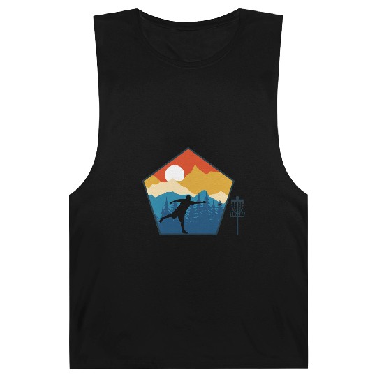 Disc Golf Disc Golfing Ultimate Frisbee Natur Barnard Tanks