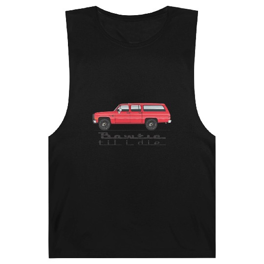 bowtie Cardinal Red Barnard Tanks