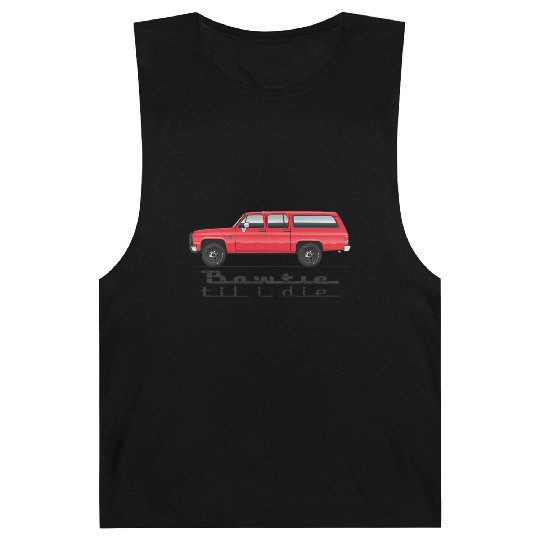 bowtie Cardinal Red Barnard Tanks