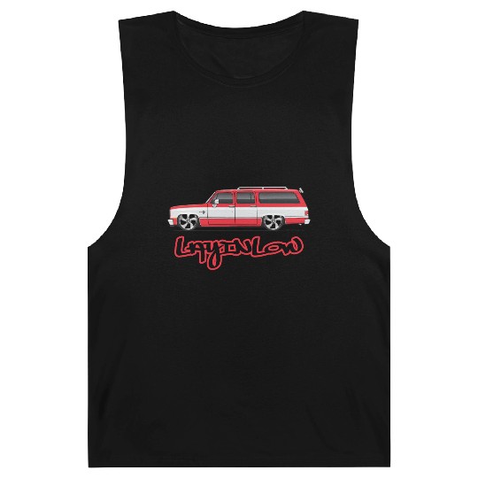 layinlow Cardinal Red Barnard Tanks