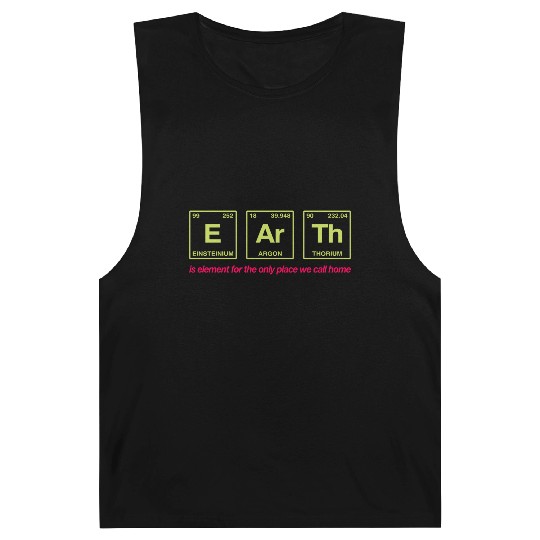 EARTH - written in elements of the periodic table Barnard Tanks