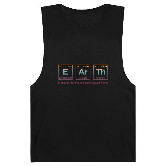 EARTH - written in elements of the periodic table Barnard Tanks