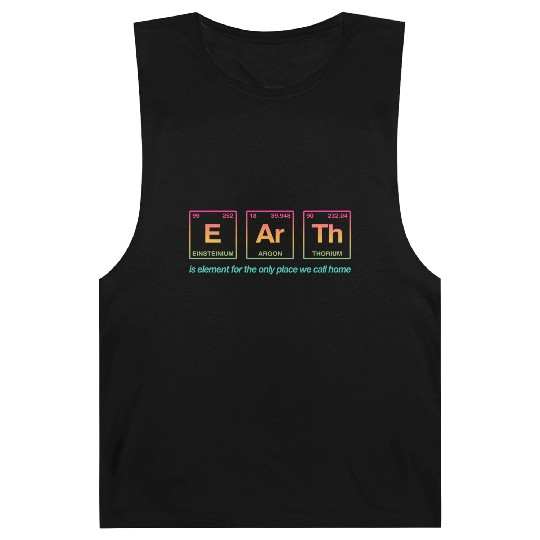 EARTH - written in elements of the periodic table Barnard Tanks