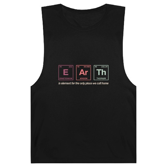 EARTH - written in elements of the periodic table Barnard Tanks